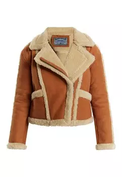 Кожаная куртка IMANE DreiMaster, коричневый