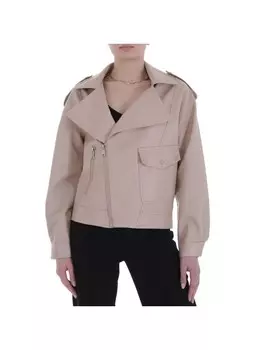 Кожаная куртка Ital-Design Jacke, бежевый