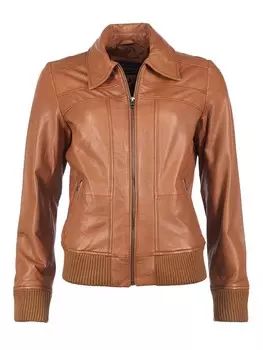 Кожаная куртка JCC 2999101 2, коричневый