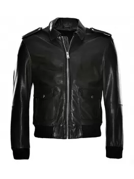 Кожаная куртка JCC 31020353, черный