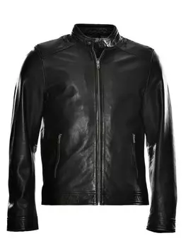Кожаная куртка JCC 31020355, черный