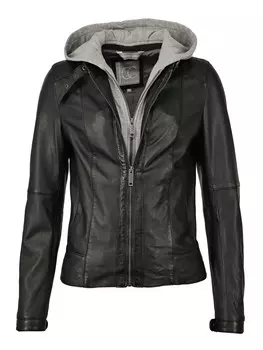 Кожаная куртка JCC 31021120, черный