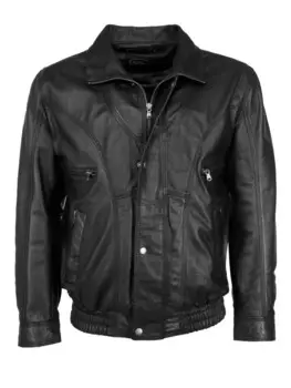 Кожаная куртка JCC 3102125, черный