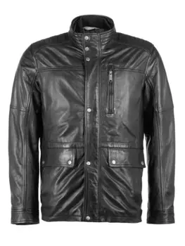 Кожаная куртка JCC 3102161, черный
