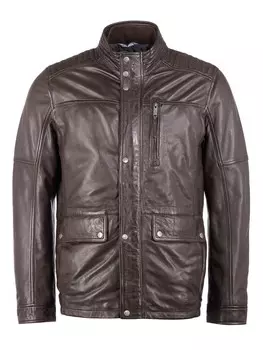 Кожаная куртка JCC 3102161, цвет antique brown