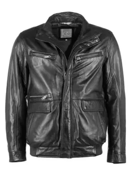 Кожаная куртка JCC 3102162, черный