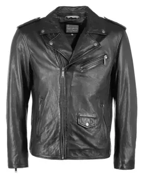 Кожаная куртка JCC "3102168", черный