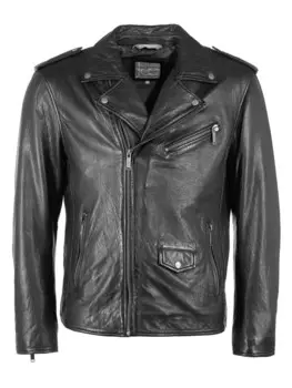 Кожаная куртка JCC 3102168, черный