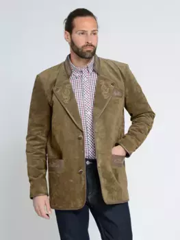 Кожаная куртка JCC "31022146", оливковый