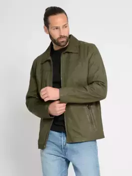Кожаная куртка JCC "31022147", оливковый