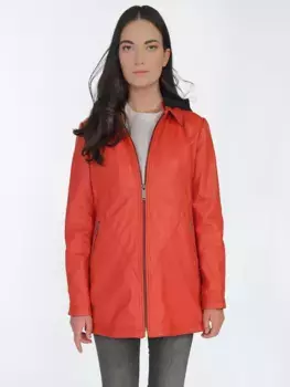 Кожаная куртка JCC "3102220", красный