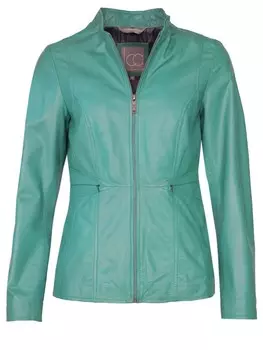 Кожаная куртка JCC 3102225, цвет deep turquoise