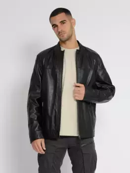 Кожаная куртка JCC "31023508", черный
