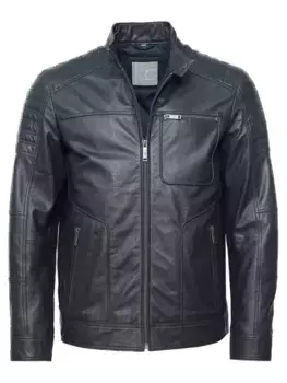 Кожаная куртка JCC "31023636", цвет морской волны