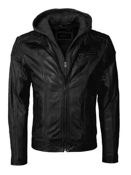 Кожаная куртка JCC 310 19 222, черный