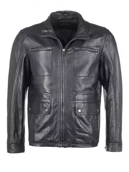 Кожаная куртка JCC 402293, черный