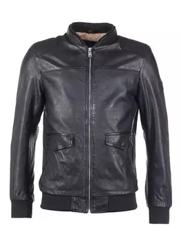 Кожаная куртка JCC 51190, черный