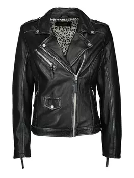 Кожаная куртка JCC 51300, черный