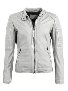 Кожаная куртка JCC 6011044 2, серый