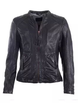 Кожаная куртка JCC 6011099 2, черный