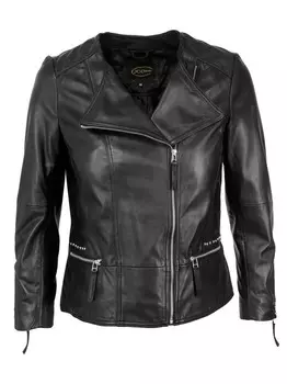 Кожаная куртка Jcc, черный