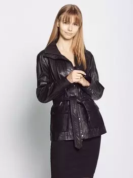 Кожаная куртка Jcc, черный