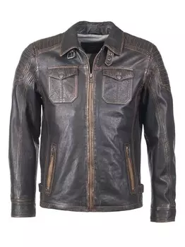 Кожаная куртка Jcc, черный