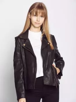 Кожаная куртка Jcc, черный