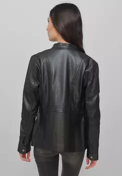 Кожаная куртка JCC, черный