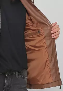 Кожаная куртка JCC, цвет Cognac