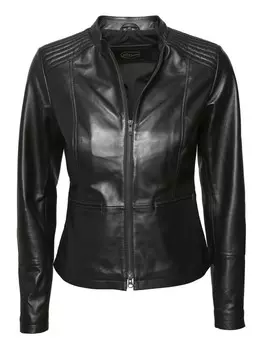 Кожаная куртка JCC Era, черный