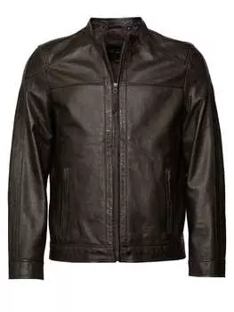 Кожаная куртка JCC, коричневый
