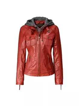Кожаная куртка Jcc, красный