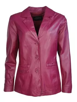 Кожаная куртка JCC Lederblazer 310174401, цвет cyclam