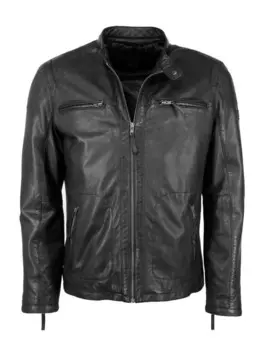 Кожаная куртка JCC Macadam, черный