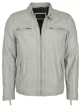 Кожаная куртка JCC Macadam, серый