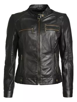 Кожаная куртка JCC Sirpa, черный