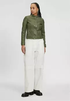 Кожаная куртка JELLA Gipsy by Mauritius, оливковый