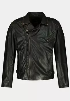 Кожаная куртка JP1880, черный