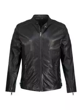 Кожаная куртка JP1880, черный