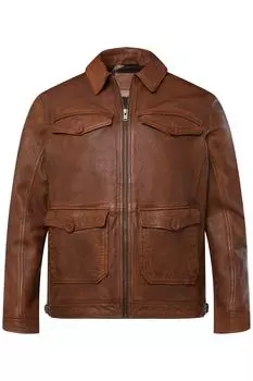 Кожаная куртка JP1880, цвет moos