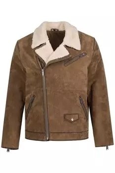 Кожаная куртка JP1880, кэмел