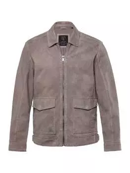 Кожаная куртка JP1880, серый