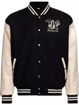 Кожаная куртка King Kerosin, черный