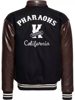 Кожаная куртка King Kerosin Lederjacke, черный