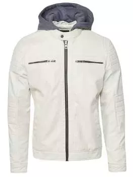 Кожаная куртка KOROSHI, белый