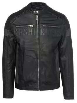 Кожаная куртка KOROSHI, черный
