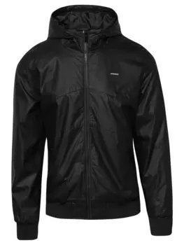 Кожаная куртка KOROSHI Leder Effektjacke, черный