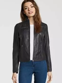 Кожаная куртка кожаная куртка "сьюзан" 7 Eleven, черный