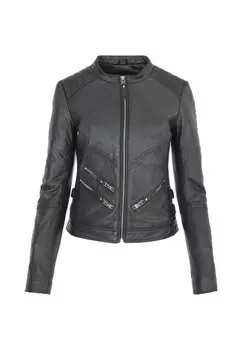 Кожаная куртка LATCHIMY Le Temps Des Cerises, черный